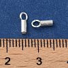 925 Sterling Silver Cord Ends STER-P055-01B-S-3