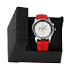High Quality Stainless Steel Leather Quartz Watches Wristwatch WACH-N008-07A-5