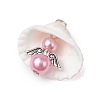 Natural Shell Pendants PALLOY-JF02646-4