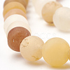 Natural Topaz Jade Beads Strands G-T106-248-2