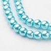 Glass Pearl Beads Strands HY-6D-B12-2