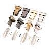 Givenny-EU 8 Sets 4 Colors Zinc Alloy Bag Twist Lock Clasps FIND-GN0001-12-2