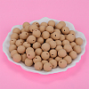 Round Silicone Focal Beads SI-JX0046A-11-3