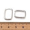 925 Sterling Silver Hoop Earrings STER-M018-09P-3