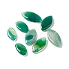 Natural Green Onyx Agate Pendants G-B030-10B-1