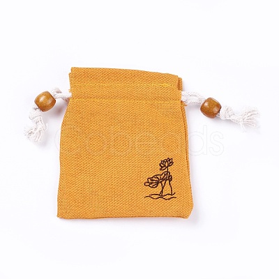 Burlap Packing Pouches ABAG-L006-A-04-1