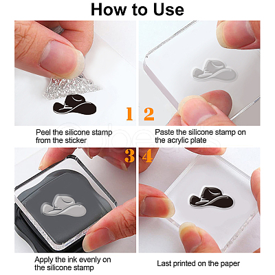 Custom PVC Plastic Clear Stamps DIY-WH0448-0562-1