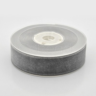 Polyester Velvet Ribbon for Gift Packing and Festival Decoration SRIB-M001-26mm-017-1