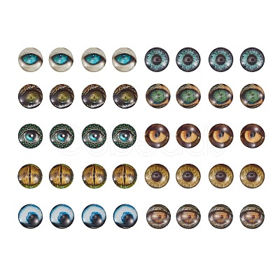 Glass Cabochons GLAA-SZ0001-03-1