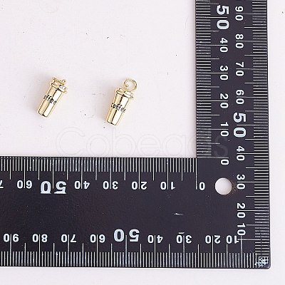 10Pcs Brass Pendants KK-SZ0006-19-1