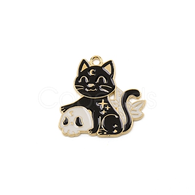 Alloy Enamel Pendants ENAM-CJC0008-10-1