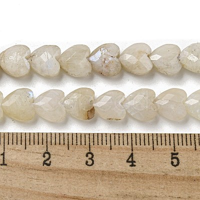 Natural Rainbow Moonstone Beads Strands G-P544-E06-01-1