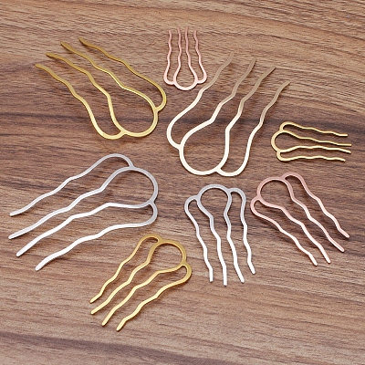 Brass Hair Combs Findings OHAR-PW0001-387-C-1