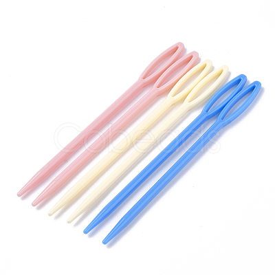 ABS Plastic Knitting Needles TOOL-T006-42-1