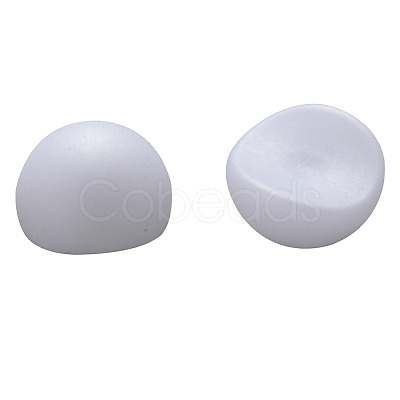 ABS Plastic Imitation Pearl Cabochons MRMJ-Q092-6mm-B01-1