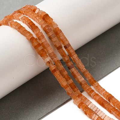 Natural Red Aventurine Beads Strands G-N342-80-1