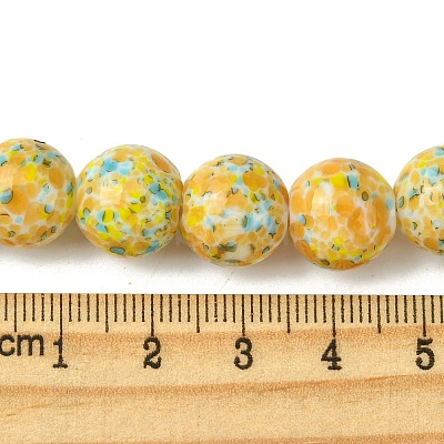 Handmade Lampwork Beads Strands LAMP-A003-02B-1