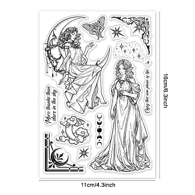 Custom PVC Plastic Clear Stamps DIY-WH0448-0613-1