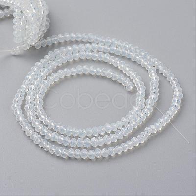 Imitation Jade Glass Beads Strands GLAA-R135-2mm-40-1