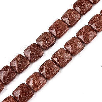 Synthetic Goldstone Beads Strands G-T138-167-1