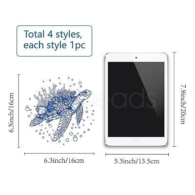 PVC Window Sticker DIY-WH0235-067-1