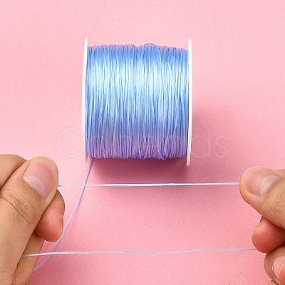 Flat Elastic Crystal String EW-YW0001-0.8mm-02H-1