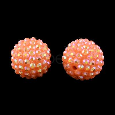 AB-Color Resin Rhinestone Beads RESI-S315-18x20-18-1