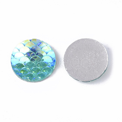 Resin Cabochons CRES-Q207-12mm-02-1