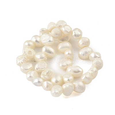 Natural Cultured Freshwater Pearl Beads Strands PEAR-A006-17A-1