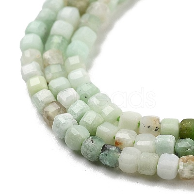 Natural Chrysoprase Beads Strands G-G140-C07-02-1