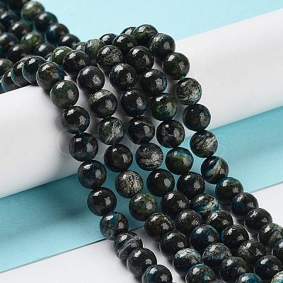 Natural Silver Line Jasper Beads Strands G-Z042-A01-01-1