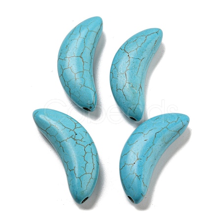 Dyed Synthetic Turquoise Beads G-B070-16-1