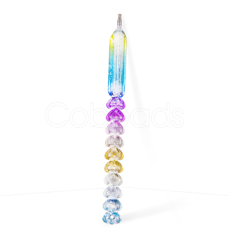 Plastic Nail Art Rhinestones Pickers Pen MRMJ-R085-050-1