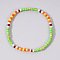 Bohemian Style Round Bead Handmade Fashion Women's Bracelet, 6-7/8 inch(17.5cm)