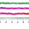 Transparent Painted Glass Beads Strands DGLA-A034-T2mm-A24-3