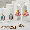 DIY Geometry Earring Making Kit DIY-TA0005-46-15