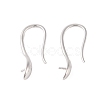 925 Sterling Silver Hoop Earrings Findings STER-B004-14P-1