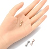 3Pcs 3 Colors 304 Stainless Steel Double Lobster Claw Clasps STAS-YW0001-52B-4