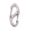 202 Stainless Steel S Shaped Carabiner STAS-F268-02P-1
