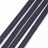 1/4 inch Flat Braided Elastic Rope Cord EC-R030-6mm-02-B-3