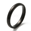 Ion Plating(IP) 304 Stainless Steel Flat Plain Band Rings STAS-I160-D-18mm-B-1