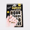Mixed Style Removable Fake Temporary Tattoos Paper Stickers AJEW-O025-11-2