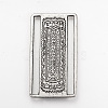 Tibetan Style Alloy Buckles TIBE-Q077-29AS-RS-4