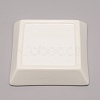 Porcelain Square Jewelry Holder DJEW-WH0050-10D-2