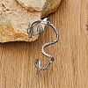 Alloy Dragon Climber Wrap Around Cuff Earrings PW-WG94B75-02-1