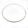 Brass Choker Collar Necklace Making X-BJEW-F132-02S-2