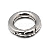 Tarnish Resistant 304 Stainless Steel Spring Gate Rings STAS-G039-B-1