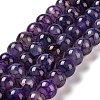 Natural Dragon Veins Agate Dyed Beads Strands G-H290-A01-02A-1