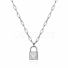 Heart Lock Pendant Necklaces XN5308-2-1