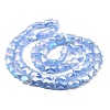 AB Color Plate Glass Beads Strands EGLA-P051-06A-C03-3
